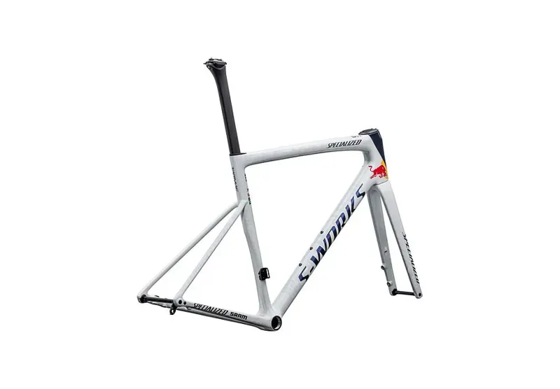 Specialized S-Works Tarmac SL8 Team Frameset: Red Bull - BORA - Hansgrohe Red Bull Bora White-3
