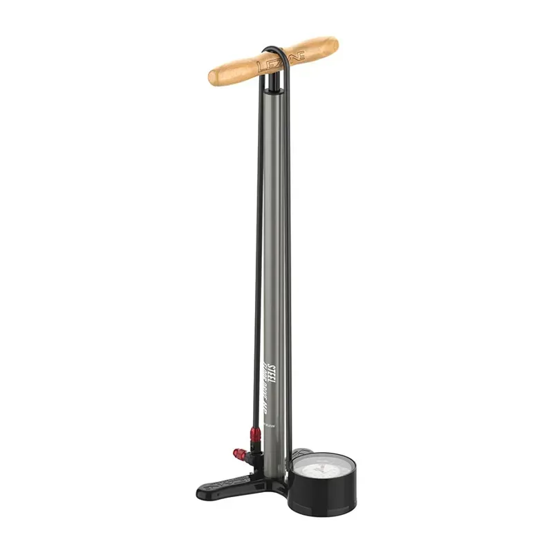Lezyne Steel Floor Drive Pump in Grey