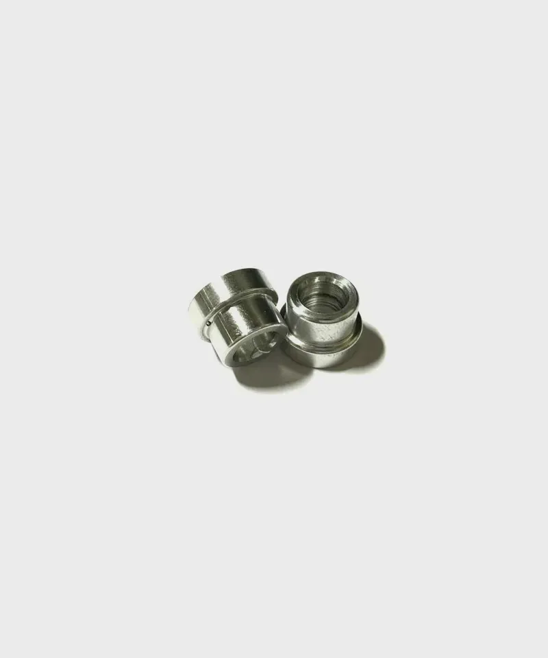 Fox Shock Aluminium Mounting Hardware Kit for DU Bushings in Silver-1
