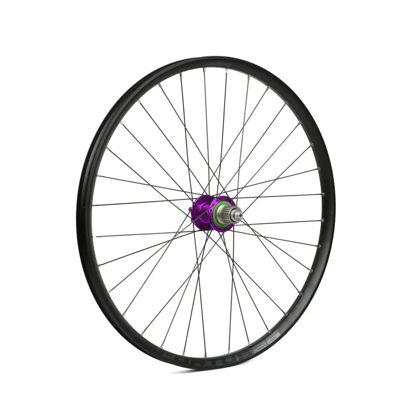 Hope Fortus Pro 4 26 26W Rear Wheel in Purple