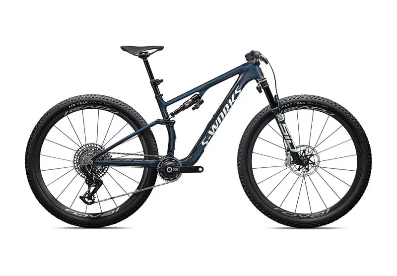 Specialized S-Works Epic 8 Dual Suspension Cross Country Mountain Bike Cyan Blue -1