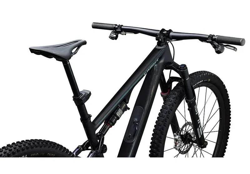 2026 S-Works Epic 8 Evo AXS XC Mountain Bike - Gloss Carbon/Green-Purple-3