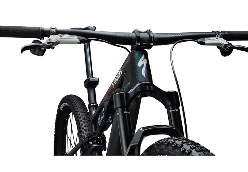 2026 S-Works Epic 8 Evo AXS XC Mountain Bike - Gloss Carbon/Green-Purple-4