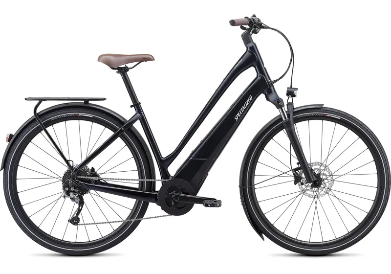 2021 Specialized Turbo Como 3.0 Electric Low-Entry Hybrid Bike in Black Large EX-DISPLAY