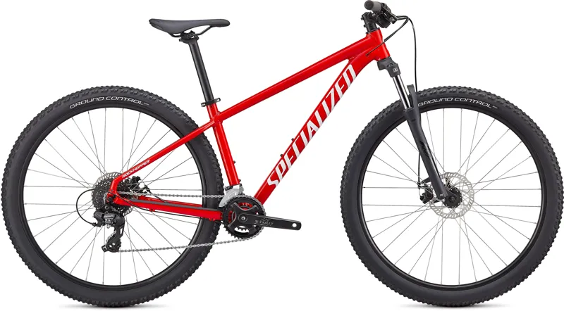 Specialized Rockhopper 27.5 Hardtail Mountain Bike in Red/White