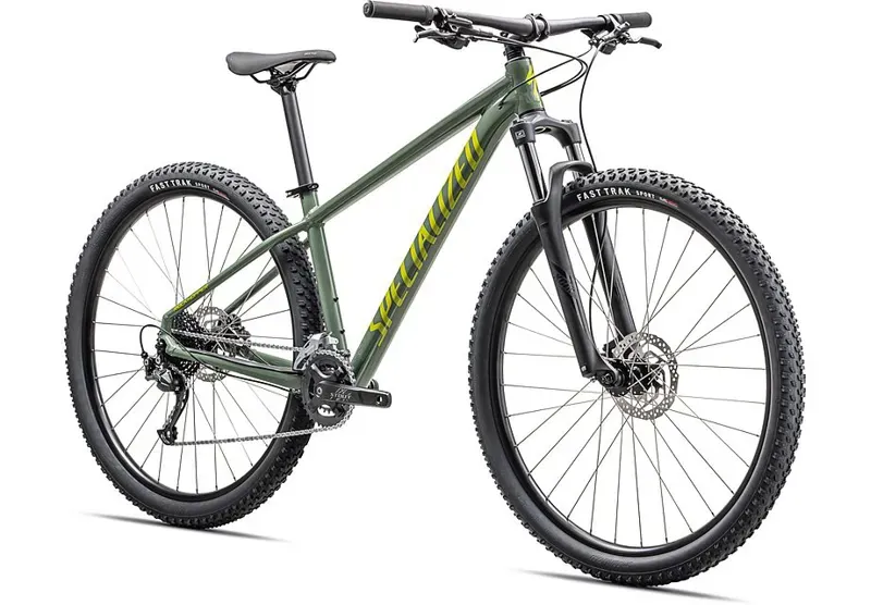 Rockhopper Hardtail Mountain Bike - Green -1