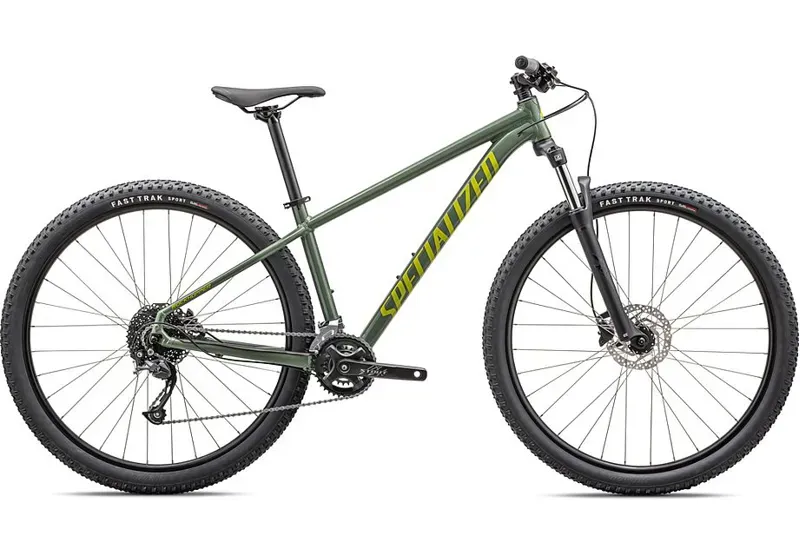 Rockhopper Hardtail Mountain Bike - Green 