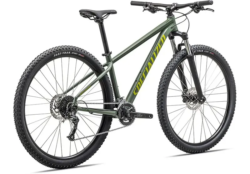 Rockhopper Hardtail Mountain Bike - Green -2