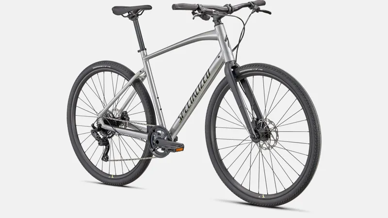Specialized Sirrus X 3.0 Hybrid Bike in Silver/Ice Yellow/Black-3