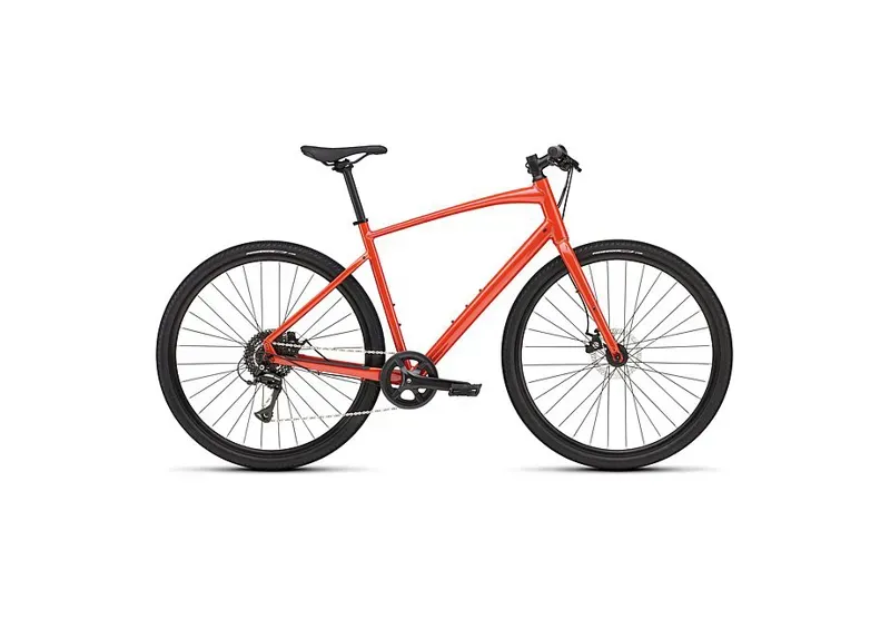 Specialized Sirrus X 1.0 Hybrid Bike in Orange/Redwood