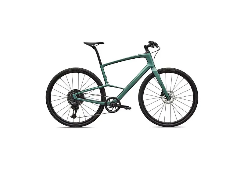 Specialized Sirrus X 6.0Hybrid Bike in Fjord/Emerald Frost-4