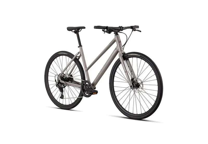 Specialized Sirrus X 2.0 Step-Through Hybrid Bike in Desert Metallic-2