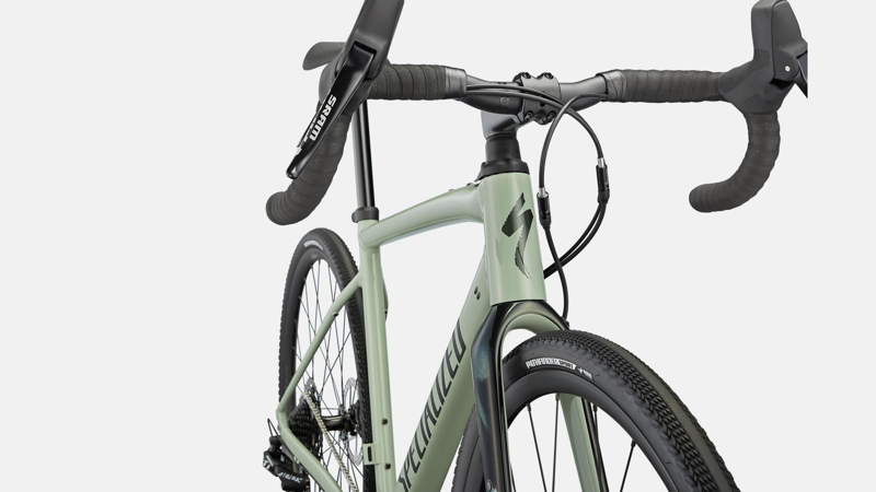 Specialized Diverge Comp E5 Gravel Bike in Green-2
