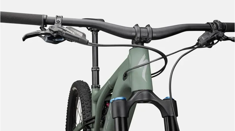 Specialized Turbo Levo Comp Alloy Electric Mountain Bike in Sage Green-4