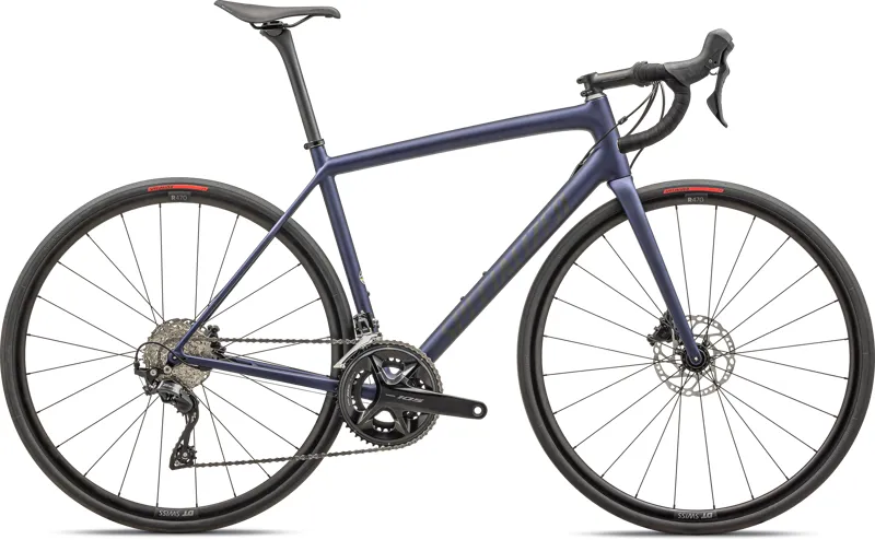 Specialized Aethos Sport Shim105 Road Bike in Blue Onyx/Metallic Obsidian