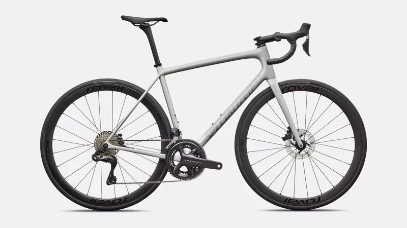 2026 Specialized Aethos 2 Expert Shimano Ultegra Di2 Road Bike - Silver -1