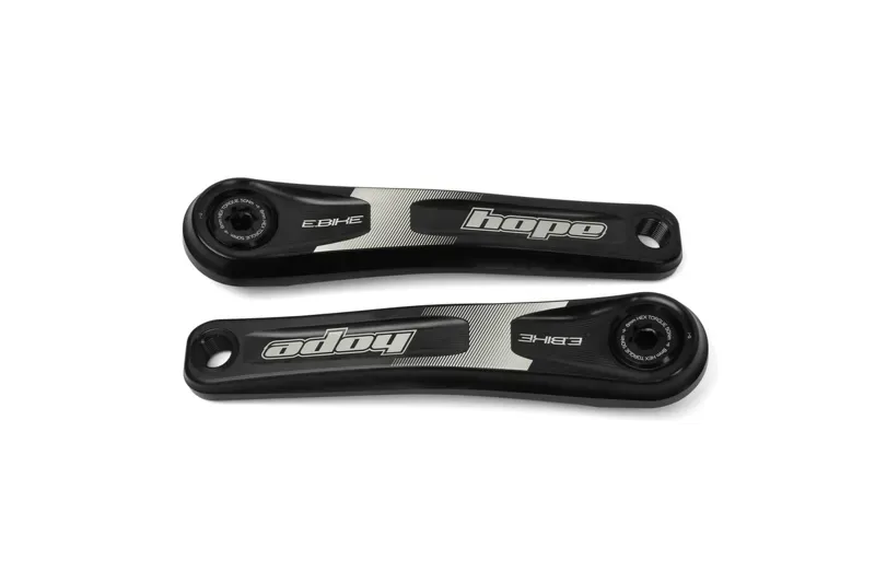 Hope E-Bike 155mm Narrow Crankset in Black