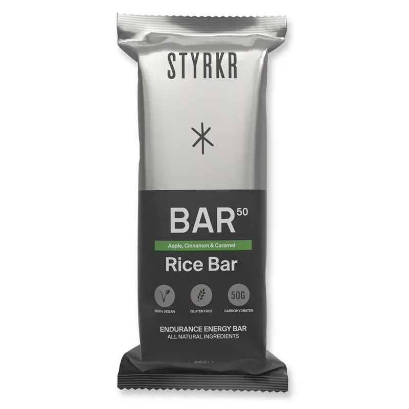 STYRKR - BAR50 Apple Cinnamon and Caramel Energy Bar Single