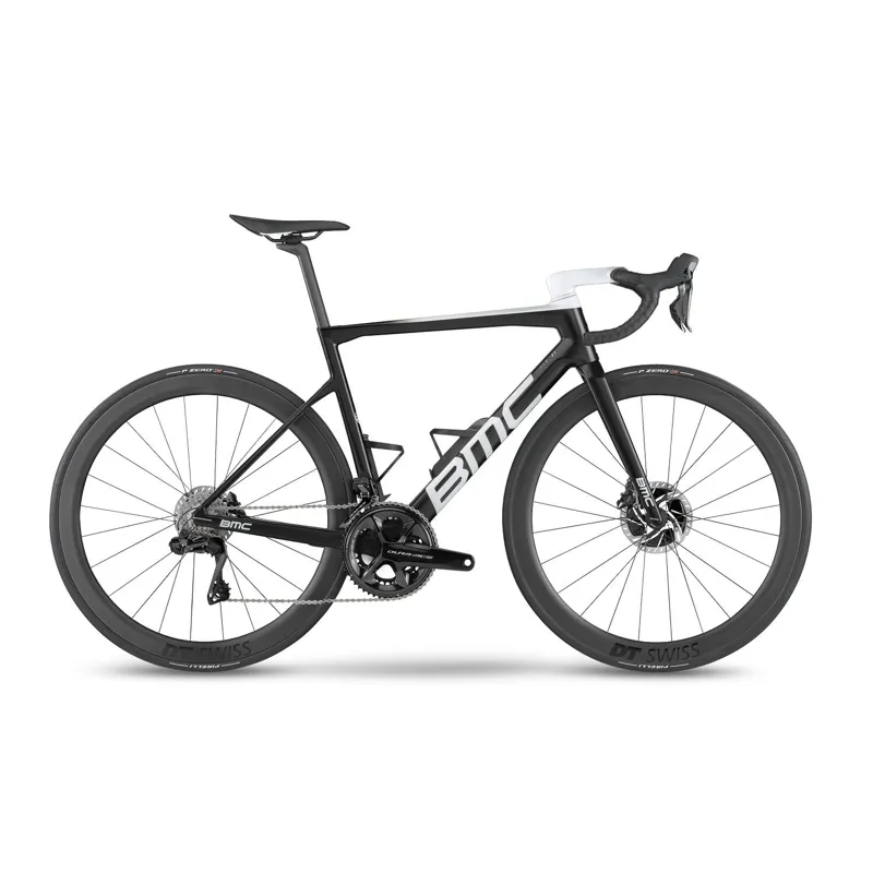 BMC Teammachine SLR01 Two Dura Ace Di2 Road Bike: CARBON/WHITE/WHITE