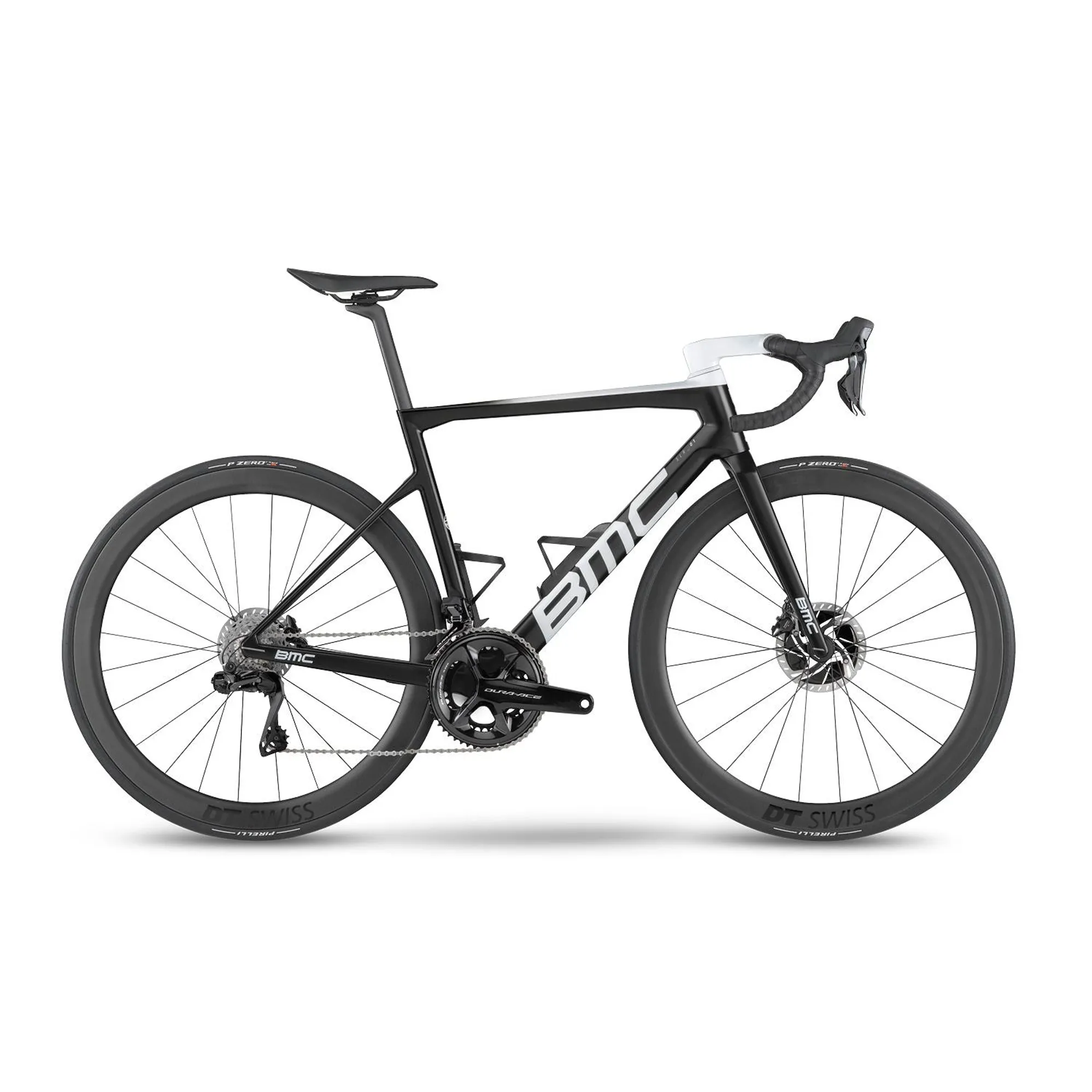 BMC Teammachine SLR01 Two Dura Ace Di2 Road Bike: CARBON/WHITE/WHITE