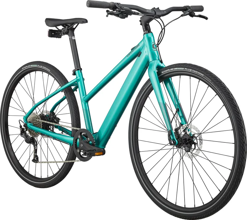 2021 Cannondale Quick Neo 2 SL Remixte Mens Electric Bike in Blue-6