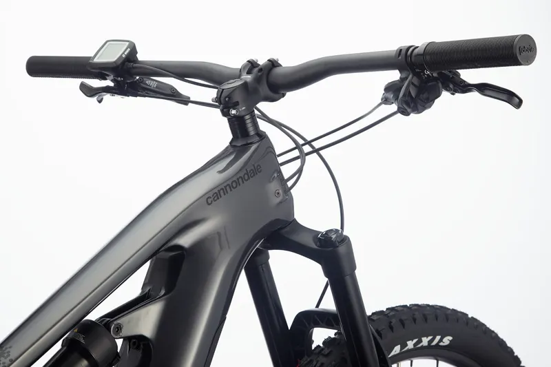 2021 Cannondale Moterra 3 Carbon Electric FS Mountain Bike in Black-2