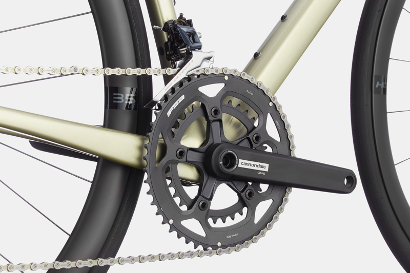 2021 Cannondale SuperSix EVO Carbon Disc Ultegra W Road Bike in Gold-4