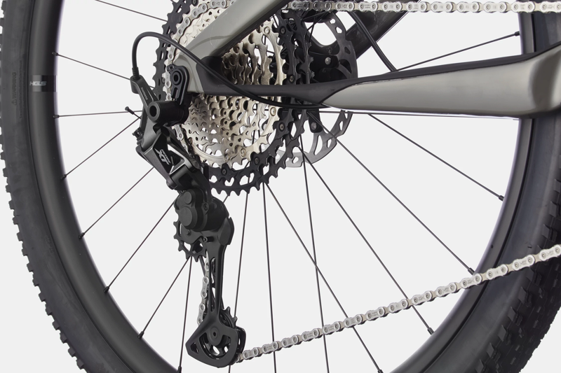 2021 Cannondale Scalpel SE 1 Carbon Mountain Bike in Grey-5