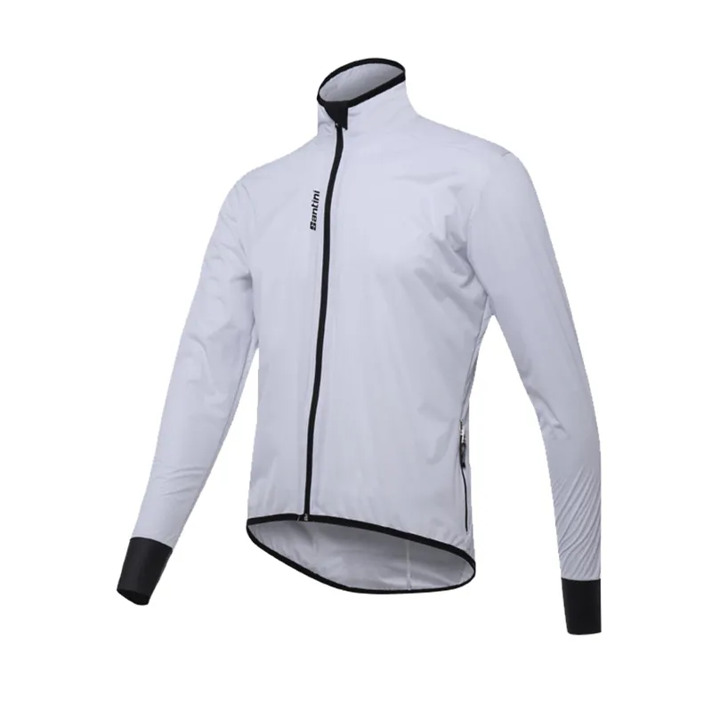 Santini 365 Scudo Windbreaker Jacket in White