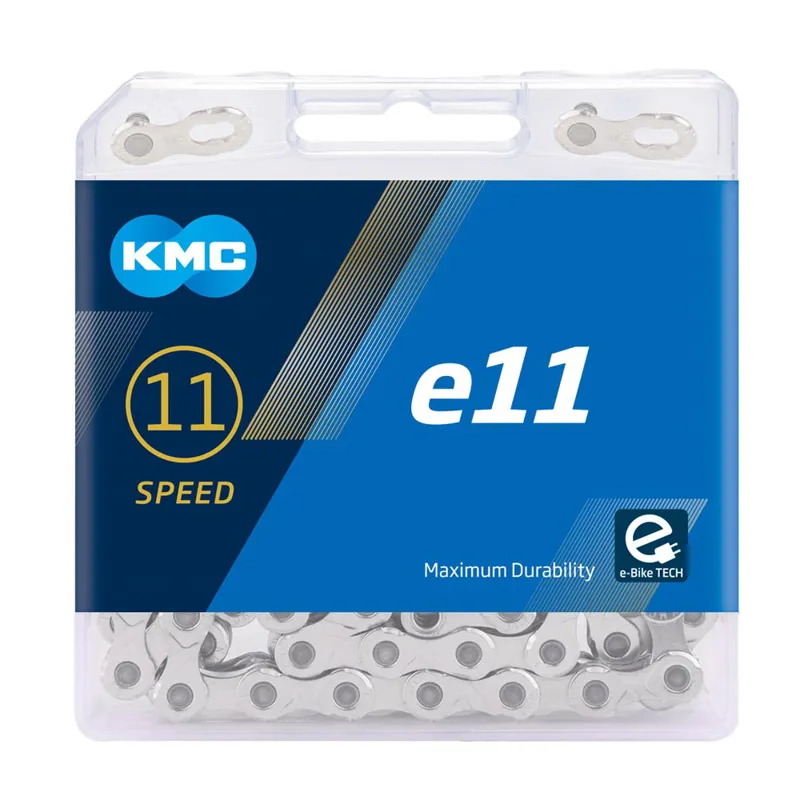2021 KMC E11 E-Bike Chain 122L Silver