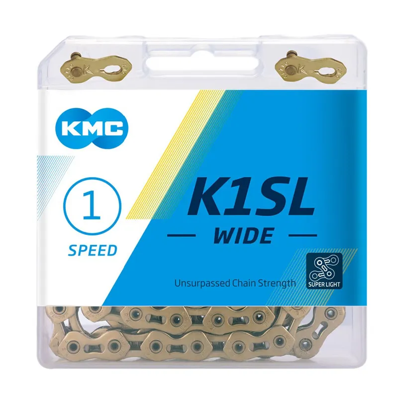 KMC K1-SL Wide Chain 100L Gold
