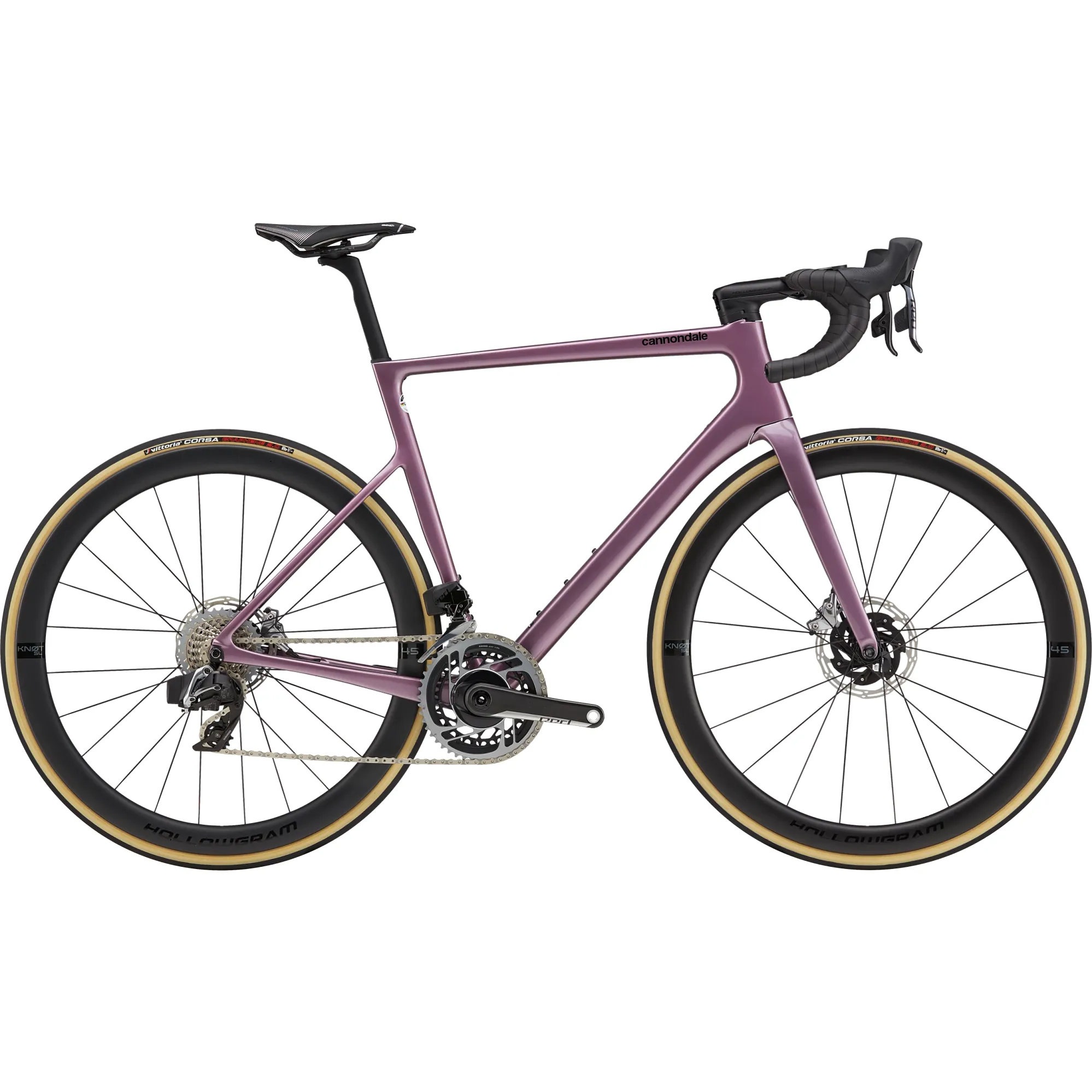 2021 Cannondale SuperSix EVO Hi MOD Disc Red AXS Bike in Purple