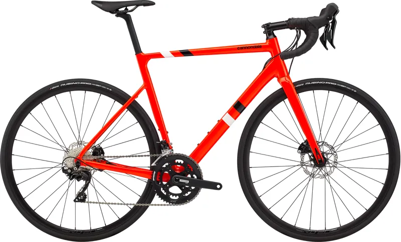 2021 Cannondale CAAD13 Disc 105 Road Race Bike in Acid Red