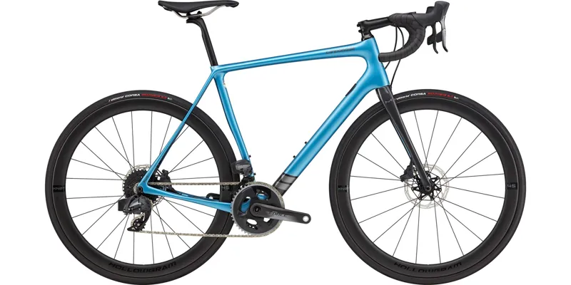 2021 Cannondale Synapse Hi-MOD Force eTap AXS Road Bike in Blue