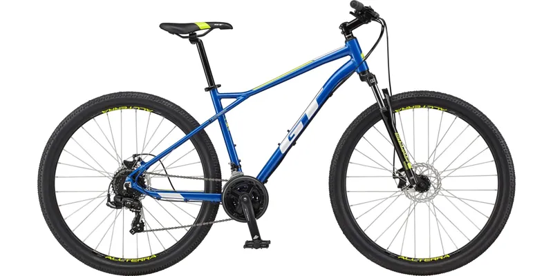 2021 GT Aggressor Sport Mountain Bike in Blue