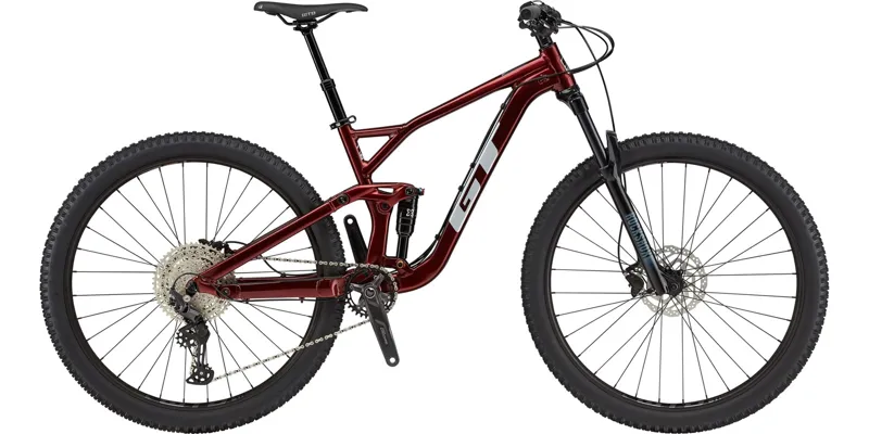 2021 GT Sensor Sport Mountain Bike in Red