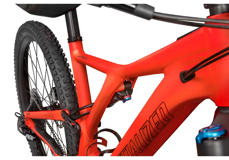 Specialized Turbo Levo SL Comp Electric FS Mountain Bike in Red-5