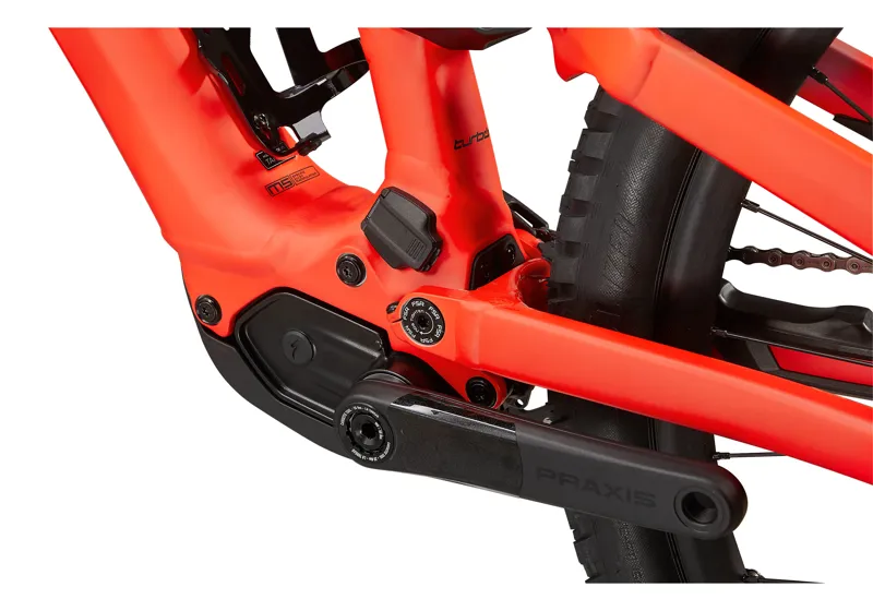 Specialized Turbo Levo SL Comp Electric FS Mountain Bike in Red-4