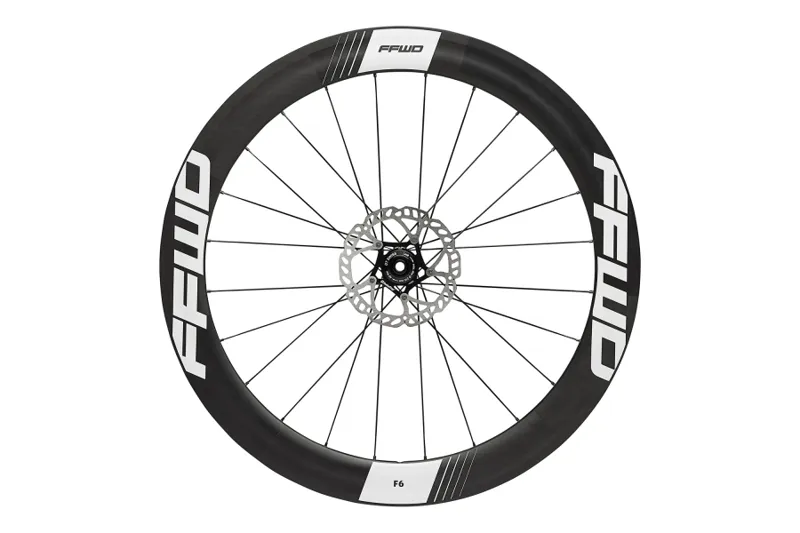 2021 Fast Forward F6D 60mm Full Carbon Clincher DT240 Disc Black -2