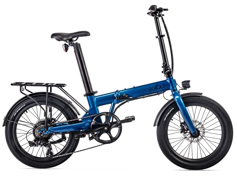 Eovolt Confort 20 Folding Electric Bike Blue