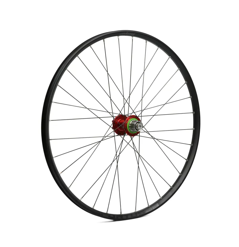 Hope Fortus Pro 4 27.5-inch 23W Single Speed Rear Wheel in Red