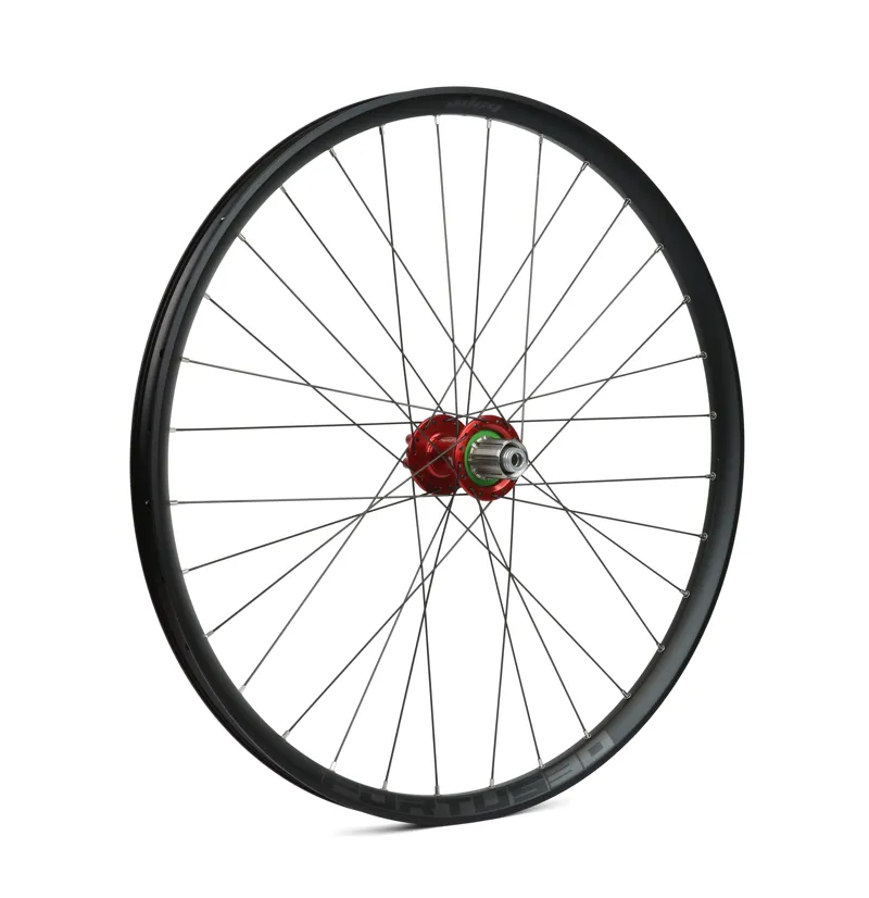 Hope Pro 4 DH 29ER Fortus 30W 150mm Rear Wheel in Red