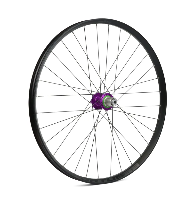Hope 29er Fortus Pro 4 23W Single Speed Rear Wheel in Purple