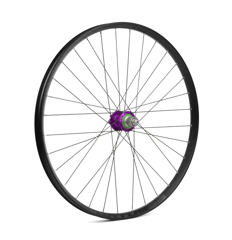 Hope 29er Fortus Pro 4 35W Downhill Rear Wheel in Purple
