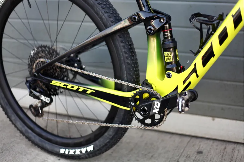 2020 Scott Spark RC 900 WC Carbon FS Mountain Bike in Yellow-5