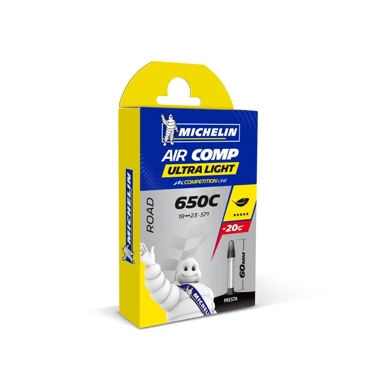 Michelin Aircomp Ultralight Road Inner Tube-1