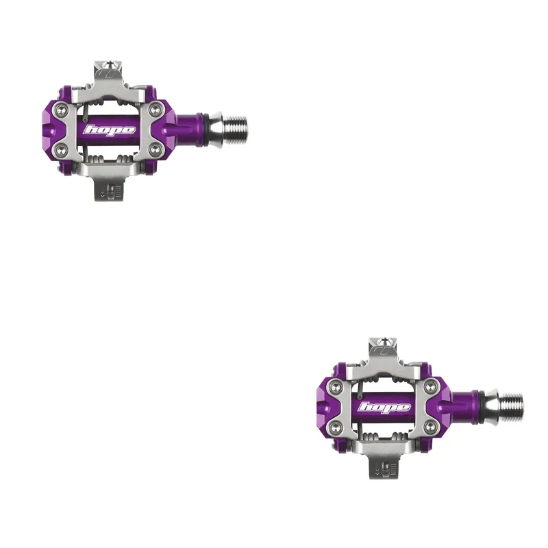 Hope Union Clip Pedals - Purple-1