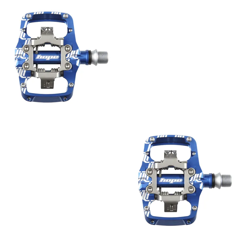 Hope Union Clip Pedals - Blue-2