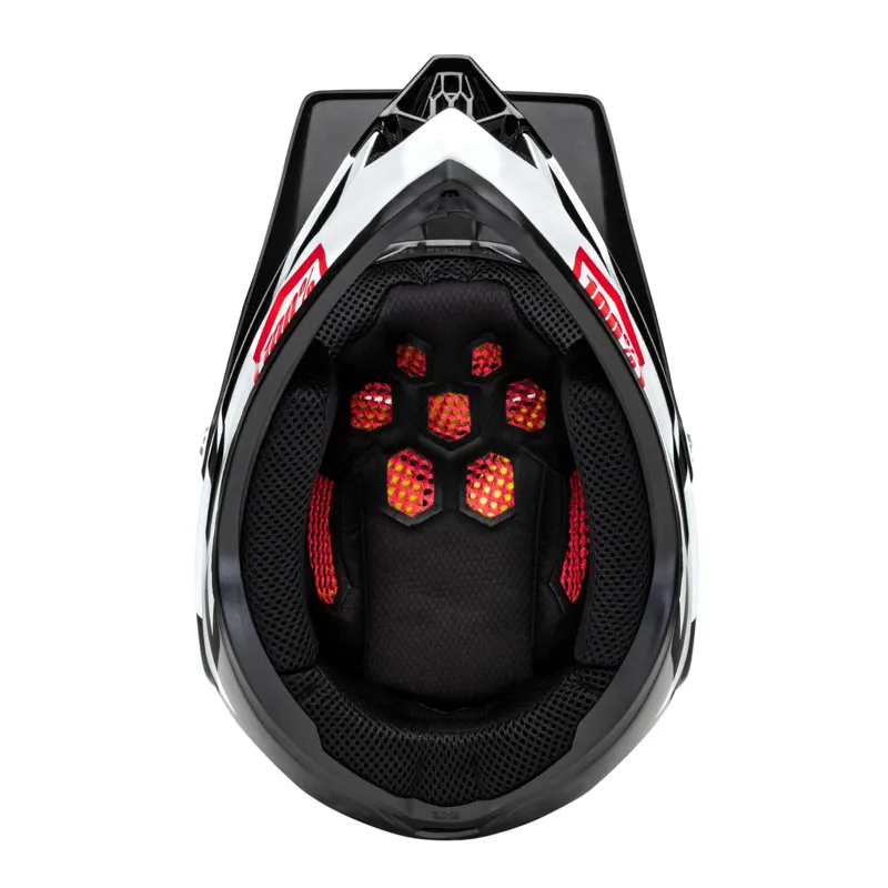 100 Aircraft Carbon Helmet Rapidbomb White -3