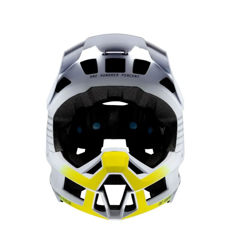 100 Trajecta Helmet White/ Navy -2